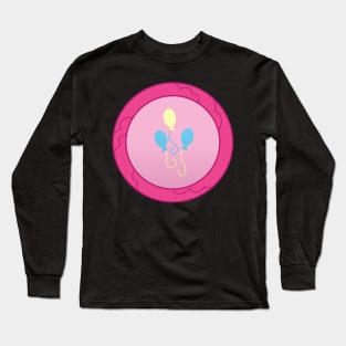 Subtle Brony - Pinkie Pie Cutie Circle Long Sleeve T-Shirt